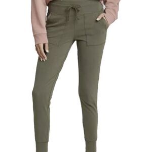 Wild Fable Olive Green High Waisted Pocket Joggers Leggings Size XS